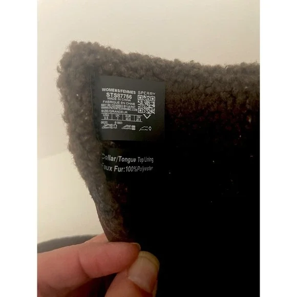 Sperry Women's Boots Torrent Lace Up Brown Leather Faux Fur Trim Winter Size 9.5 - Picture 16 of 16